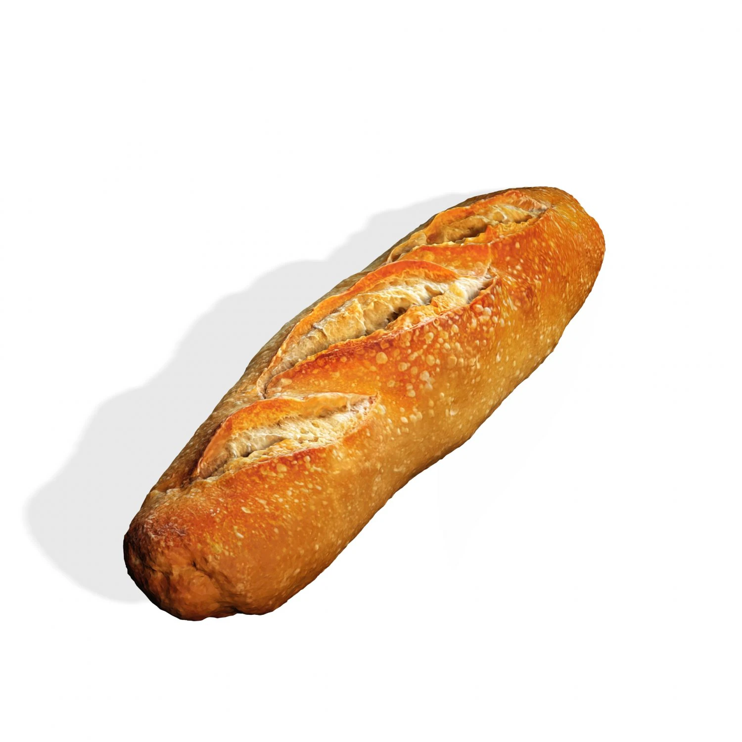 Bread 3D Print Model .c4d .max .obj .3ds .fbx .stl .blend 