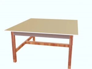 TABLE 3D MODEL 3D Print Model