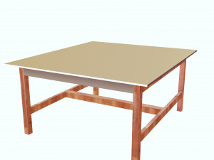 TABLE 3D MODEL 3D 프린트 모델