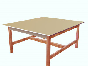 TABLE 3D MODEL 3D 프린트 모델