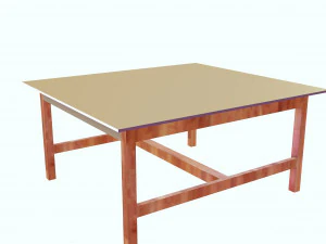 TABLE 3D MODEL 3D Print Model