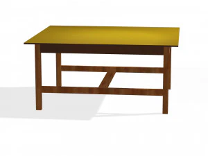 TABLE 3D MODEL 3D Print Model