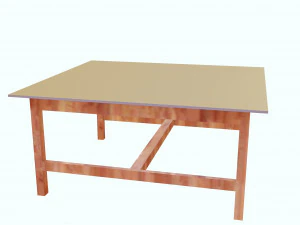 TABLE 3D MODEL 3D Print Model