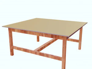 TABLE 3D MODEL 3D Print Model