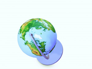 Globe 3D MODEL 3D Принт Модель