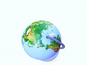 Globe 3D MODEL 3D Принт Модель