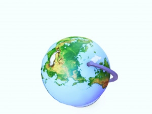 Globe 3D MODEL 3D Принт Модель