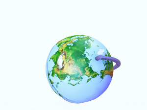 Globe 3D MODEL 3D Принт Модель