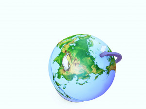 Globe 3D MODEL 3D Принт Модель