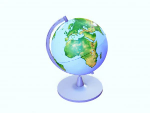Globe 3D MODEL 3D Print Model