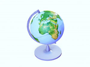 Globe 3D MODEL 3D Print Model