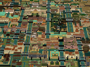 CITY 3D MODEL Model Cetak 3D