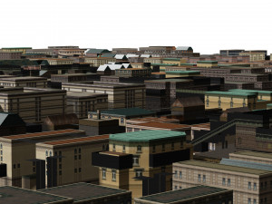 CITY 3D MODEL Model Cetak 3D