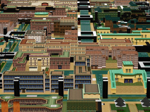 CITY 3D MODEL Model Cetak 3D
