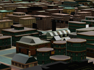 CITY 3D MODEL Model Cetak 3D