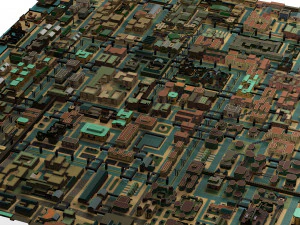 CITY 3D MODEL 3D Print Model