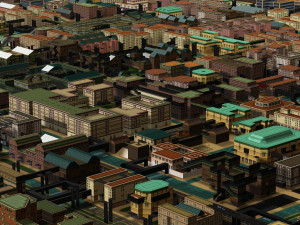 CITY 3D MODEL Model Cetak 3D