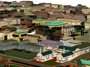 CITY 3D MODEL Model Cetak 3D