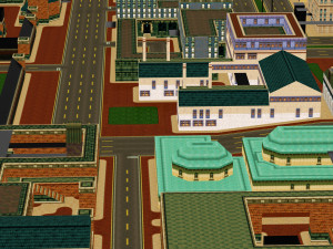 CITY 3D MODEL Model Cetak 3D