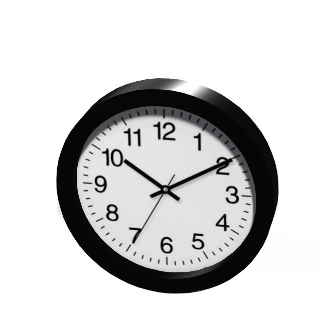CLOCK 3D MODEL - CLOCK FULL 3D Print Model .c4d .max .obj .3ds .fbx .stl .blend 