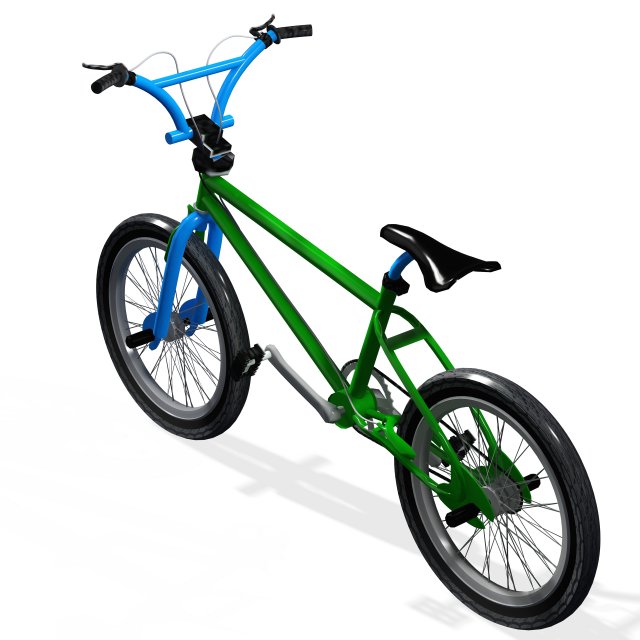 BICYCLE 3D MODEL - OBJ - FBX - 3D PRINTING - 3D PROJECT - GAME READY 3D 모델 .c4d .max .obj .3ds .fbx .stl .blend 
