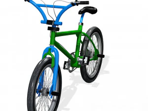 BICYCLE 3D MODEL - OBJ - FBX - 3D PRINTING - 3D PROJECT - GAME READY 3D Model