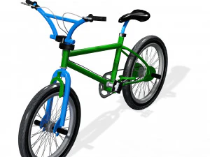BICYCLE 3D MODEL - OBJ - FBX - 3D PRINTING - 3D PROJECT - GAME READY 3D Model