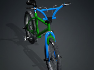 BICYCLE 3D MODEL - OBJ - FBX - 3D PRINTING - 3D PROJECT - GAME READY 3D 모델