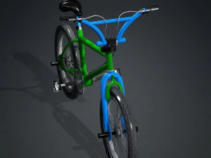 BICYCLE 3D MODEL - OBJ - FBX - 3D PRINTING - 3D PROJECT - GAME READY 3D Model