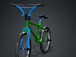 BICYCLE 3D MODEL - OBJ - FBX - 3D PRINTING - 3D PROJECT - GAME READY 3D Model