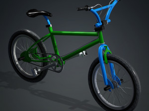 BICYCLE 3D MODEL - OBJ - FBX - 3D PRINTING - 3D PROJECT - GAME READY 3D 모델