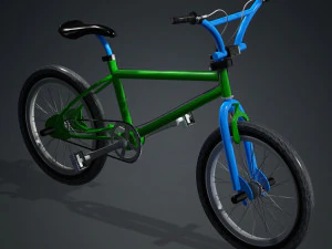 BICYCLE 3D MODEL - OBJ - FBX - 3D PRINTING - 3D PROJECT - GAME READY 3D Model