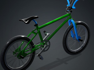 BICYCLE 3D MODEL - OBJ - FBX - 3D PRINTING - 3D PROJECT - GAME READY 3D 모델