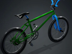 BICYCLE 3D MODEL - OBJ - FBX - 3D PRINTING - 3D PROJECT - GAME READY 3D Model