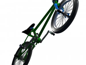 BICYCLE 3D MODEL - OBJ - FBX - 3D PRINTING - 3D PROJECT - GAME READY 3D Model