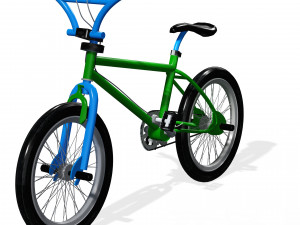 BICYCLE 3D MODEL - OBJ - FBX - 3D PRINTING - 3D PROJECT - GAME READY 3D 모델