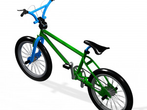 BICYCLE 3D MODEL - OBJ - FBX - 3D PRINTING - 3D PROJECT - GAME READY 3D 모델