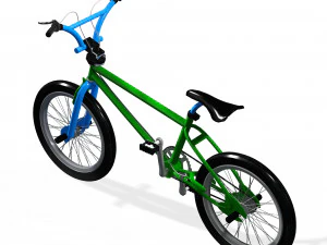 BICYCLE 3D MODEL - OBJ - FBX - 3D PRINTING - 3D PROJECT - GAME READY 3D Model