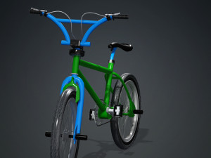 BICYCLE 3D MODEL - OBJ - FBX - 3D PRINTING - 3D PROJECT - GAME READY 3D 모델