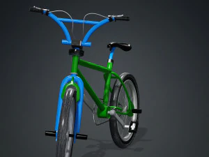 BICYCLE 3D MODEL - OBJ - FBX - 3D PRINTING - 3D PROJECT - GAME READY 3D Model
