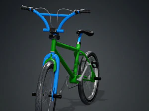 BICYCLE 3D MODEL - OBJ - FBX - 3D PRINTING - 3D PROJECT - GAME READY 3D Model