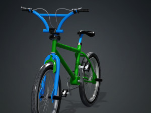 BICYCLE 3D MODEL - OBJ - FBX - 3D PRINTING - 3D PROJECT - GAME READY 3D 모델