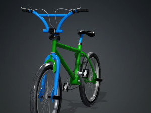 BICYCLE 3D MODEL - OBJ - FBX - 3D PRINTING - 3D PROJECT - GAME READY 3D 모델