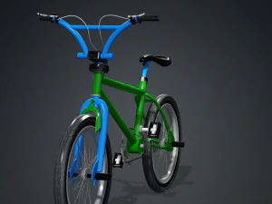 BICYCLE 3D MODEL - OBJ - FBX - 3D PRINTING - 3D PROJECT - GAME READY 3D Model