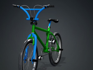 BICYCLE 3D MODEL - OBJ - FBX - 3D PRINTING - 3D PROJECT - GAME READY 3D 모델