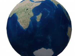 DOWNLOAD PLANET EARTH 3D MODEL - OBJ - FBX - 3D PRINTING - 3D PROJECT - GAME READY 3D Model