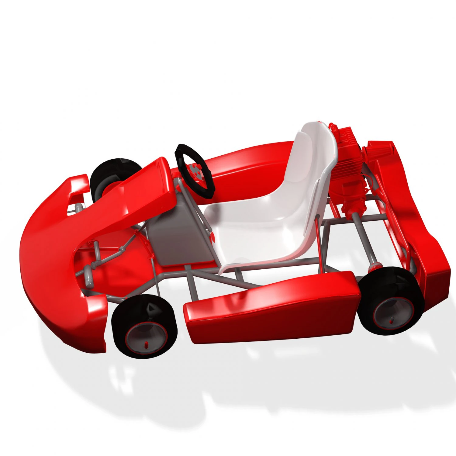 CAR 3D MODEL CAR - OBJ - FBX - 3D PRINTING - 3D PROJECT - CAR F1 AUTO CAR 3D Model .c4d .max .obj .3ds .fbx .stl .blend 