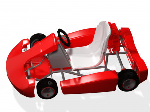 CAR 3D MODEL CAR - OBJ - FBX - 3D PRINTING - 3D PROJECT - CAR F1 AUTO CAR 3D Model