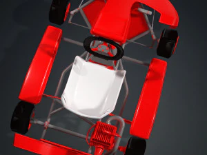 CAR 3D MODEL CAR - OBJ - FBX - 3D PRINTING - 3D PROJECT - CAR F1 AUTO CAR 3D Model