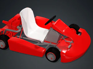 CAR 3D MODEL CAR - OBJ - FBX - 3D PRINTING - 3D PROJECT - CAR F1 AUTO CAR 3D Model